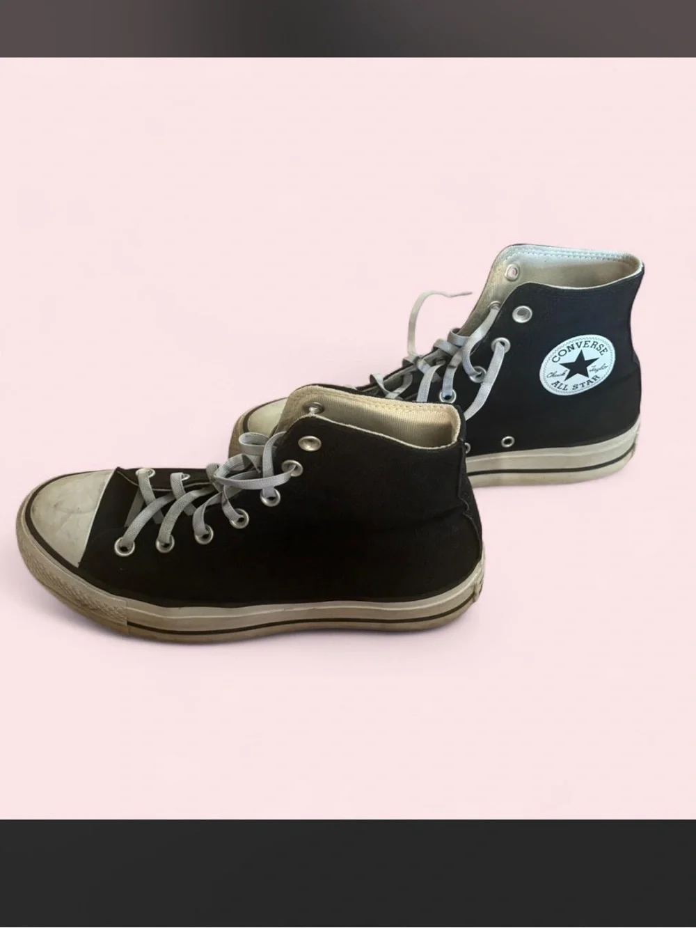 Converse High Top Sneakers - Black & White